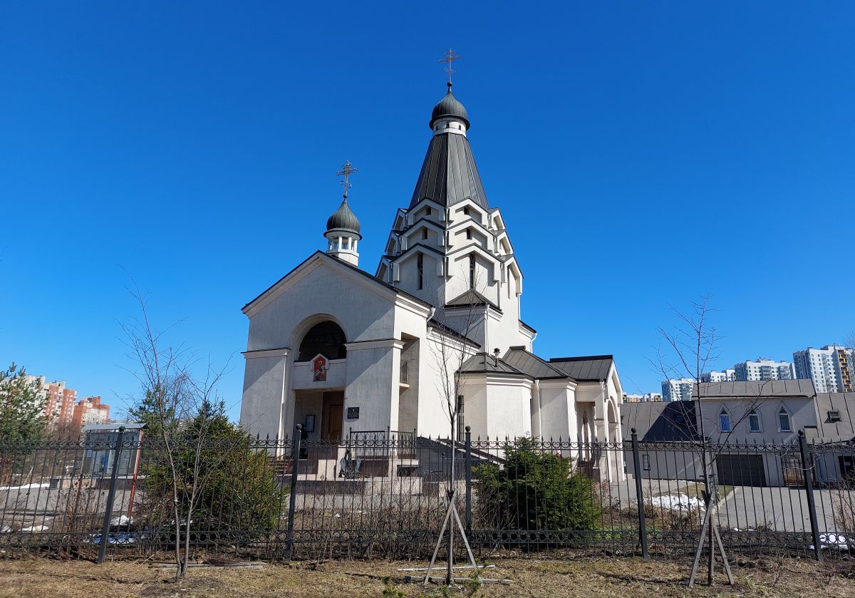 Церковь Георгия Победоносца в Купчино, Фрунзенский район (Санкт-Петербург, г. Санкт-Петербург). фасады