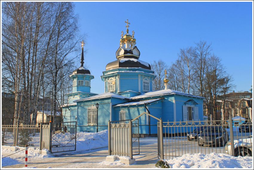 Приморский район. Церковь Димитрия Солунского. фасады