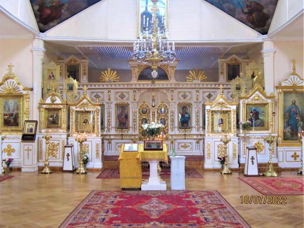 Церковь Димитрия Солунского, Приморский район (Санкт-Петербург, г. Санкт-Петербург). интерьер и убранство