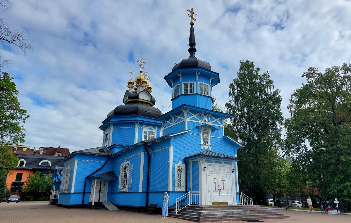 Церковь Димитрия Солунского, Приморский район (Санкт-Петербург, г. Санкт-Петербург). фасады