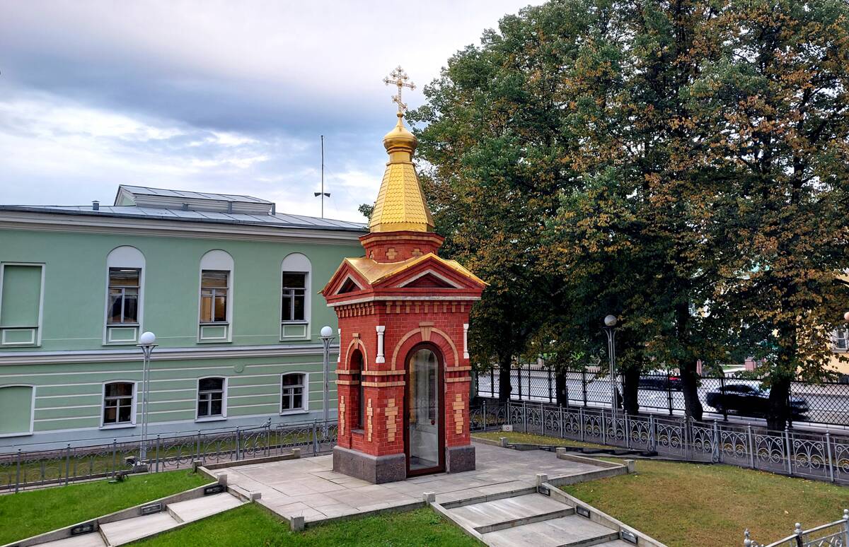 Часовня Преображения Господня при Главной водопроводной станции, Центральный район (Санкт-Петербург, г. Санкт-Петербург). фасады