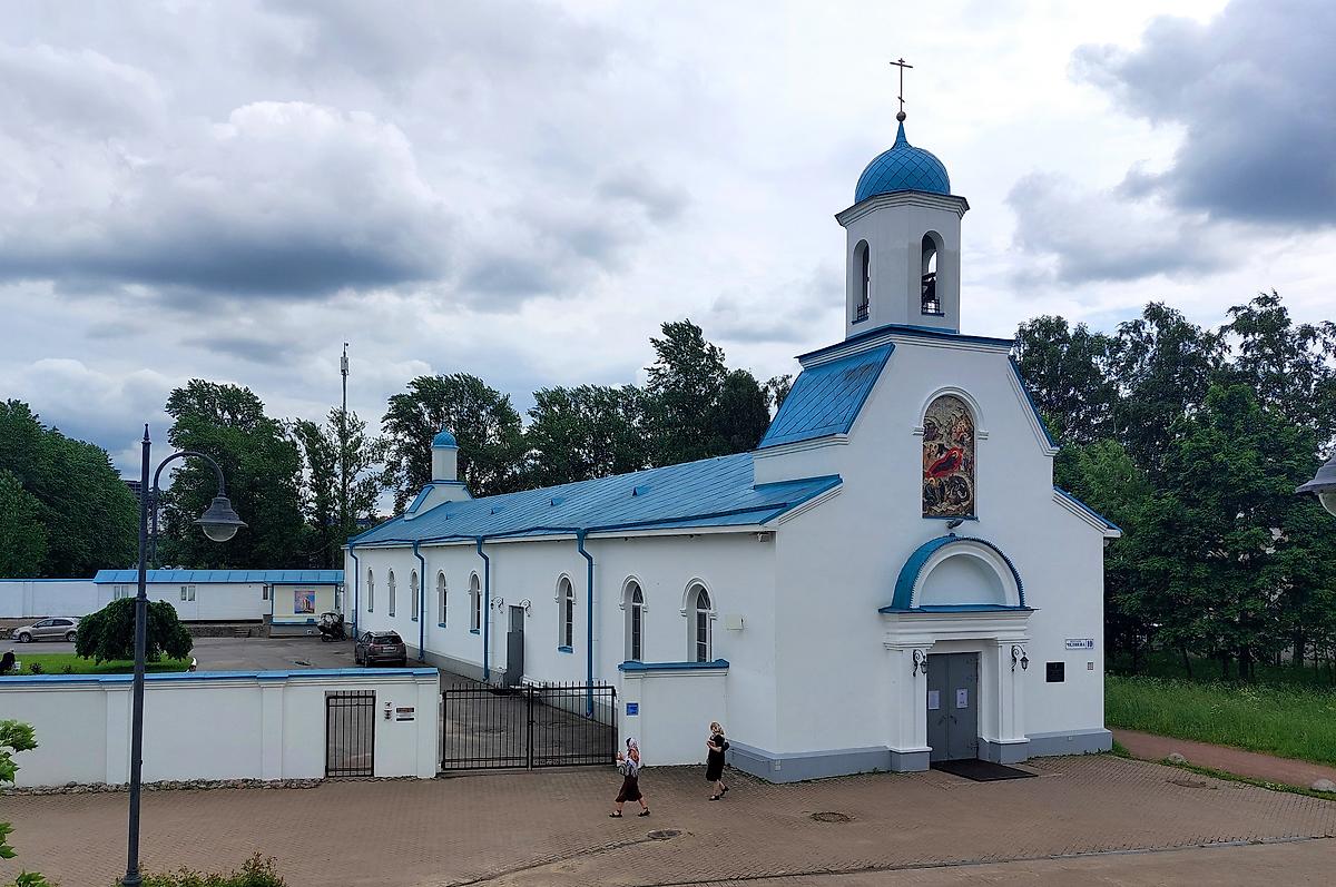фасады. Церковь Рождества Христова на подворье Александро-Свирского монастыря, Невский район (Санкт-Петербург, г. Санкт-Петербург)