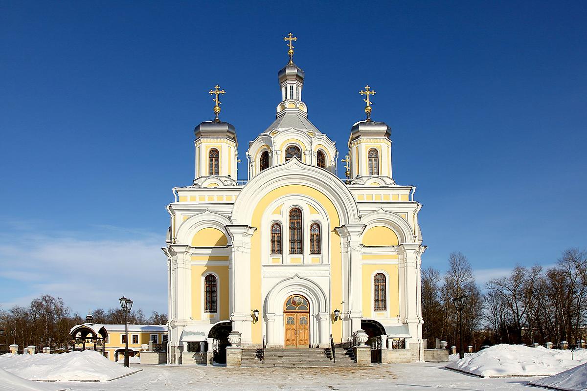 фасады. Киновия Александро-Невской лавры. Собор Троицы Живоначальной, Невский район (Санкт-Петербург, г. Санкт-Петербург)