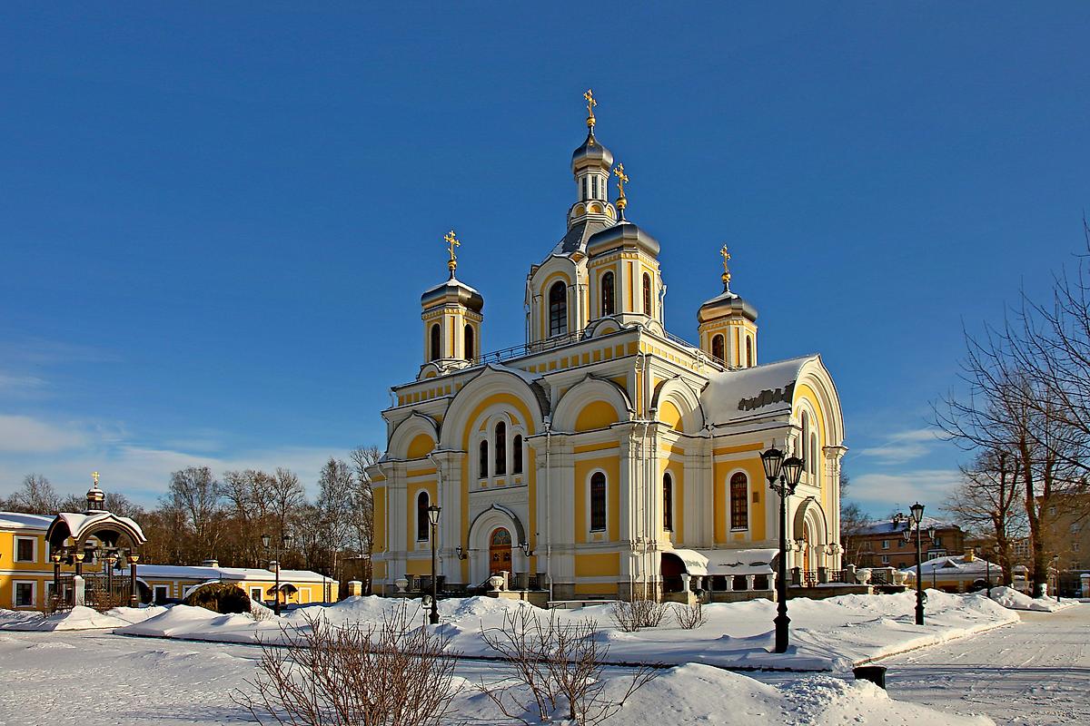 фасады. Киновия Александро-Невской лавры. Собор Троицы Живоначальной, Невский район (Санкт-Петербург, г. Санкт-Петербург)