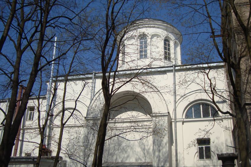 Церковь Спаса Нерукотворного Образа на Волковом православном кладбище, Фрунзенский район (Санкт-Петербург, г. Санкт-Петербург). фасады