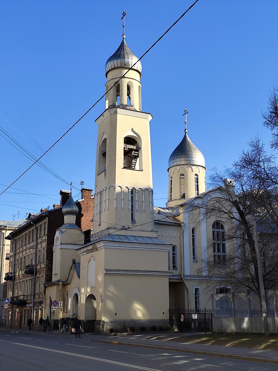 фасады. Церковь Анны Кашинской на подворье Введено-Оятского монастыря, Выборгский район (Санкт-Петербург, г. Санкт-Петербург)