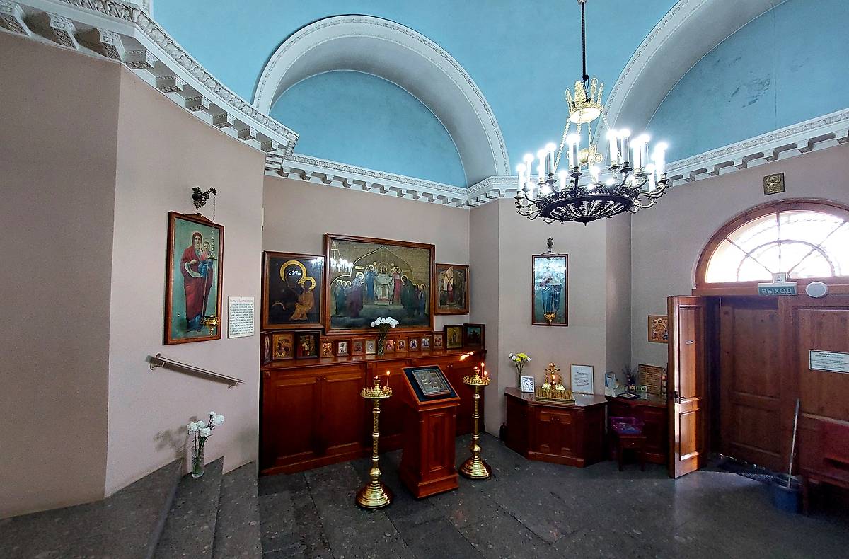 интерьер и убранство. Часовня иконы Божией Матери "Всех скорбящих Радость", Центральный район (Санкт-Петербург, г. Санкт-Петербург)