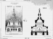 Часовня иконы Божией Матери "Всех скорбящих Радость" на подворье Троицкого Зеленецкого монастыря, Рис. из журнала "Зодчий"<br>, Санкт-Петербург, Санкт-Петербург, г. Санкт-Петербург