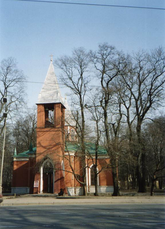 Петроградский район. Церковь Рождества Иоанна Предтечи на Каменном острове. фасады