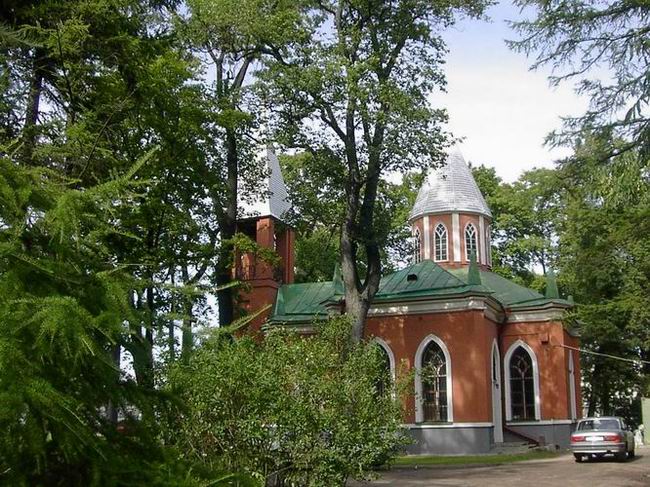 Петроградский район. Церковь Рождества Иоанна Предтечи на Каменном острове. фасады, 		      