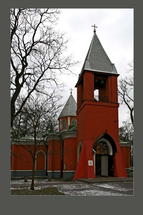 Петроградский район. Церковь Рождества Иоанна Предтечи на Каменном острове. фасады