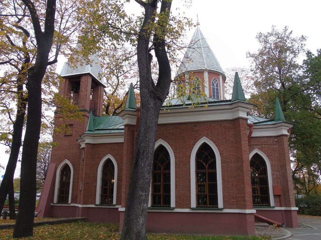 Церковь Рождества Иоанна Предтечи на Каменном острове, Петроградский район (Санкт-Петербург, г. Санкт-Петербург). фасады