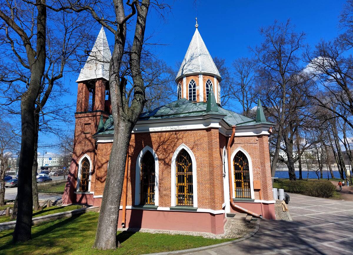 Церковь Рождества Иоанна Предтечи на Каменном острове, Петроградский район (Санкт-Петербург, г. Санкт-Петербург). фасады