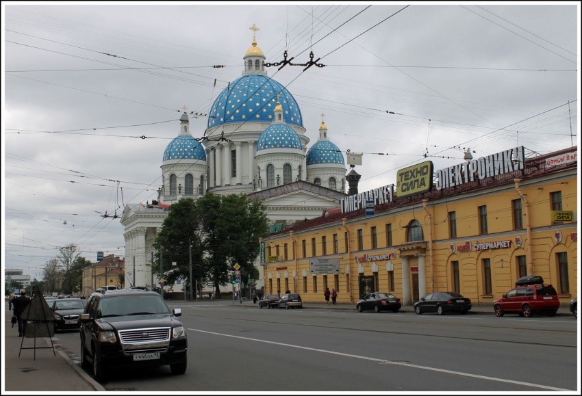 Адмиралтейский район. Собор Троицы Живоначальной (