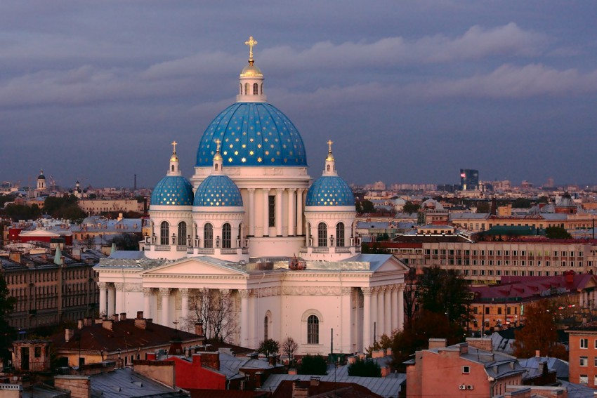 Адмиралтейский район. Собор Троицы Живоначальной (