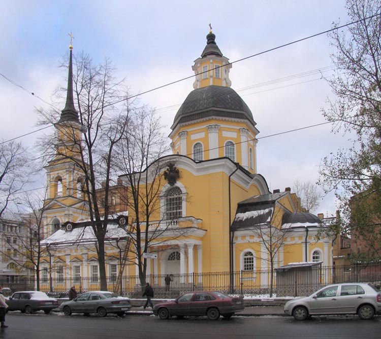Церковь Симеона Богоприимца и Анны Пророчицы, Центральный район (Санкт-Петербург, г. Санкт-Петербург). фасады