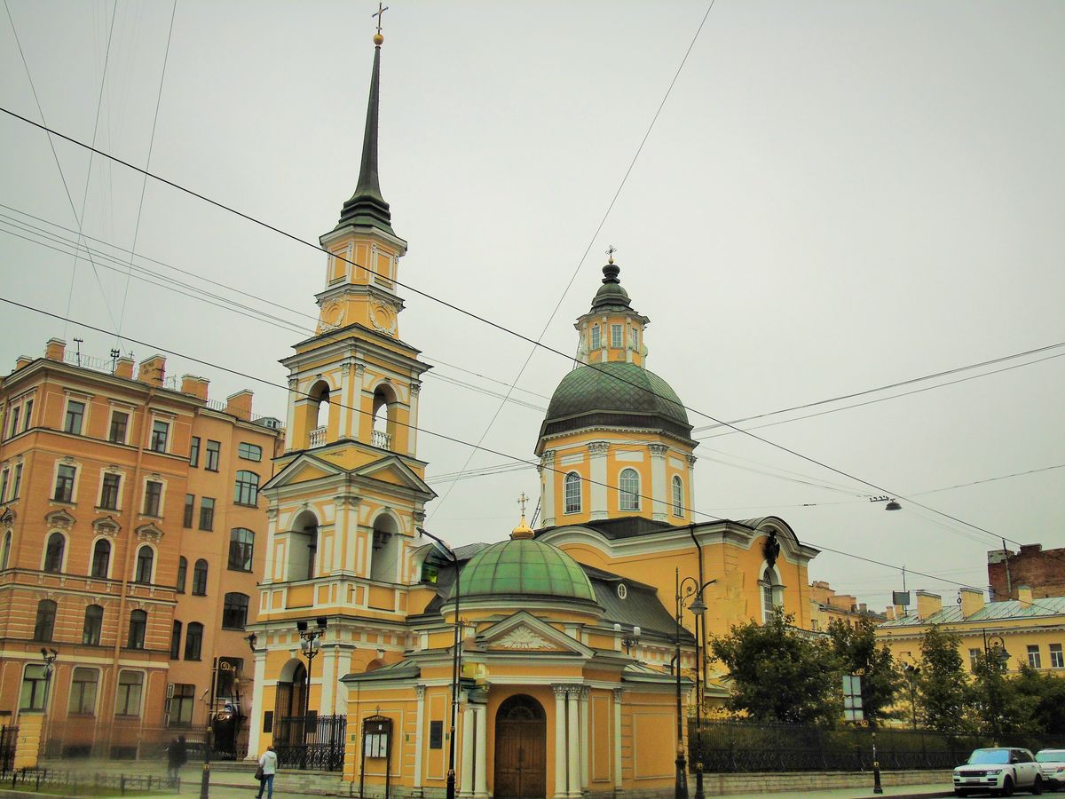 фасады. Церковь Симеона Богоприимца и Анны Пророчицы, Центральный район (Санкт-Петербург, г. Санкт-Петербург)