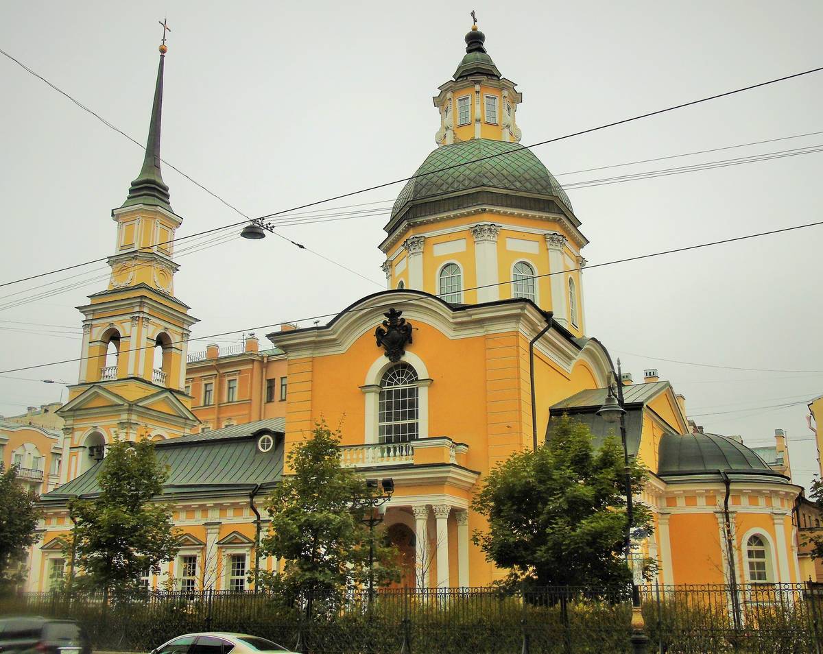 фасады. Церковь Симеона Богоприимца и Анны Пророчицы, Центральный район (Санкт-Петербург, г. Санкт-Петербург)