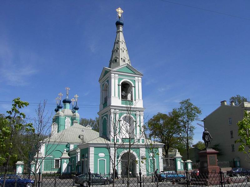 Собор Сампсона Странноприимца, Выборгский район (Санкт-Петербург, г. Санкт-Петербург). общий вид в ландшафте