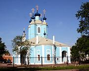 Собор Сампсона Странноприимца, В 2009 г. фасады выкрасили в голубой цвет<br>, Санкт-Петербург, Санкт-Петербург, г. Санкт-Петербург