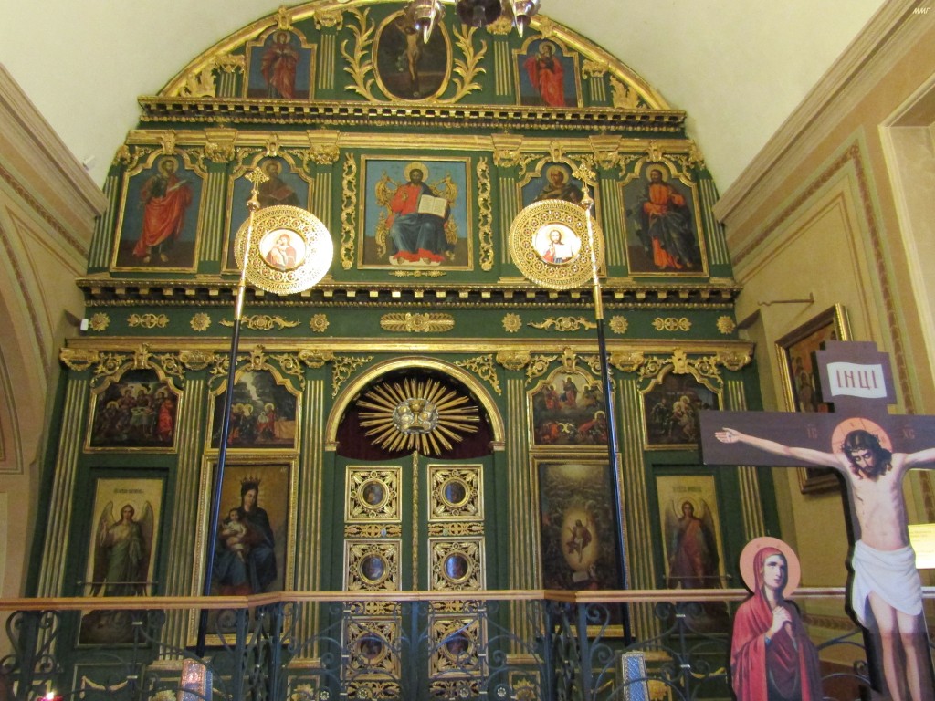 Собор Сампсона Странноприимца, Выборгский район (Санкт-Петербург, г. Санкт-Петербург). интерьер и убранство, Иконостас придела Михаила Архангела.