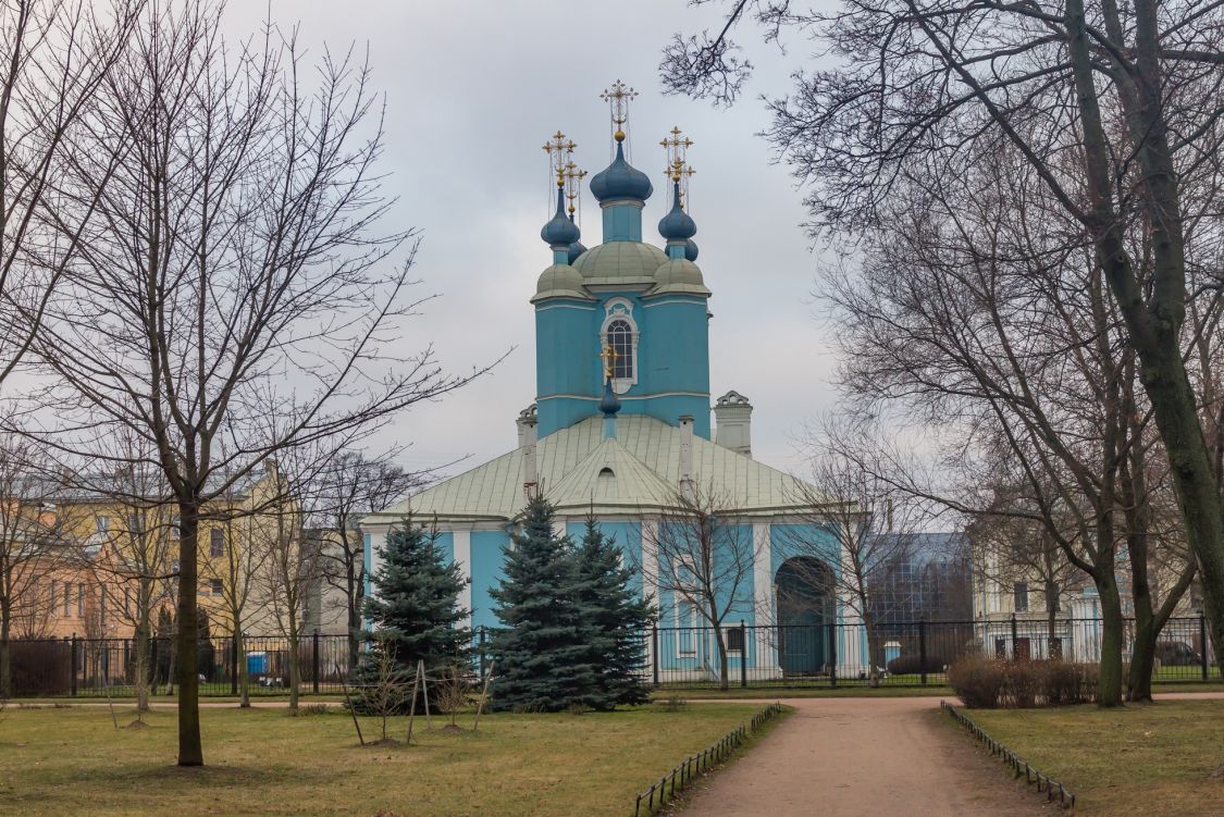 Собор Сампсона Странноприимца, Выборгский район (Санкт-Петербург, г. Санкт-Петербург). фасады, Общий вид с востока