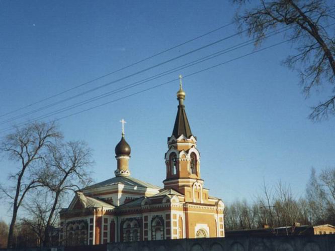 Фрунзенский район. Церковь Покрова Пресвятой Богородицы. фасады