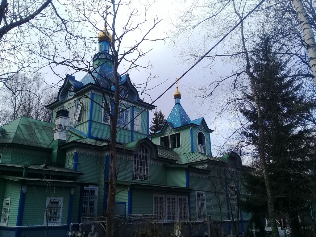 Церковь Серафима Саровского на Серафимовском кладбище, Приморский район (Санкт-Петербург, г. Санкт-Петербург). фасады
