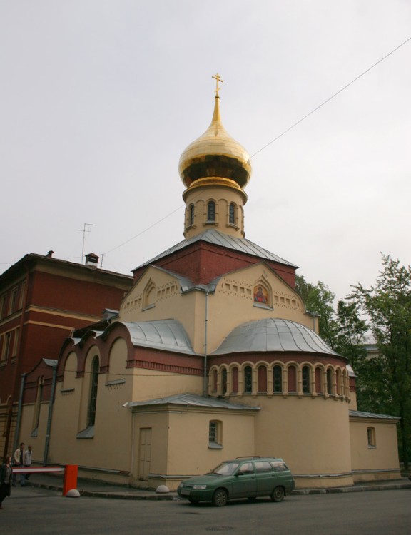 Церковь Покрова Пресвятой Богородицы при Политехническом университете, Калининский район (Санкт-Петербург, г. Санкт-Петербург). фасады