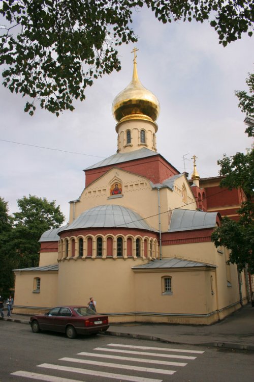 Церковь Покрова Пресвятой Богородицы при Политехническом университете, Калининский район (Санкт-Петербург, г. Санкт-Петербург). фасады