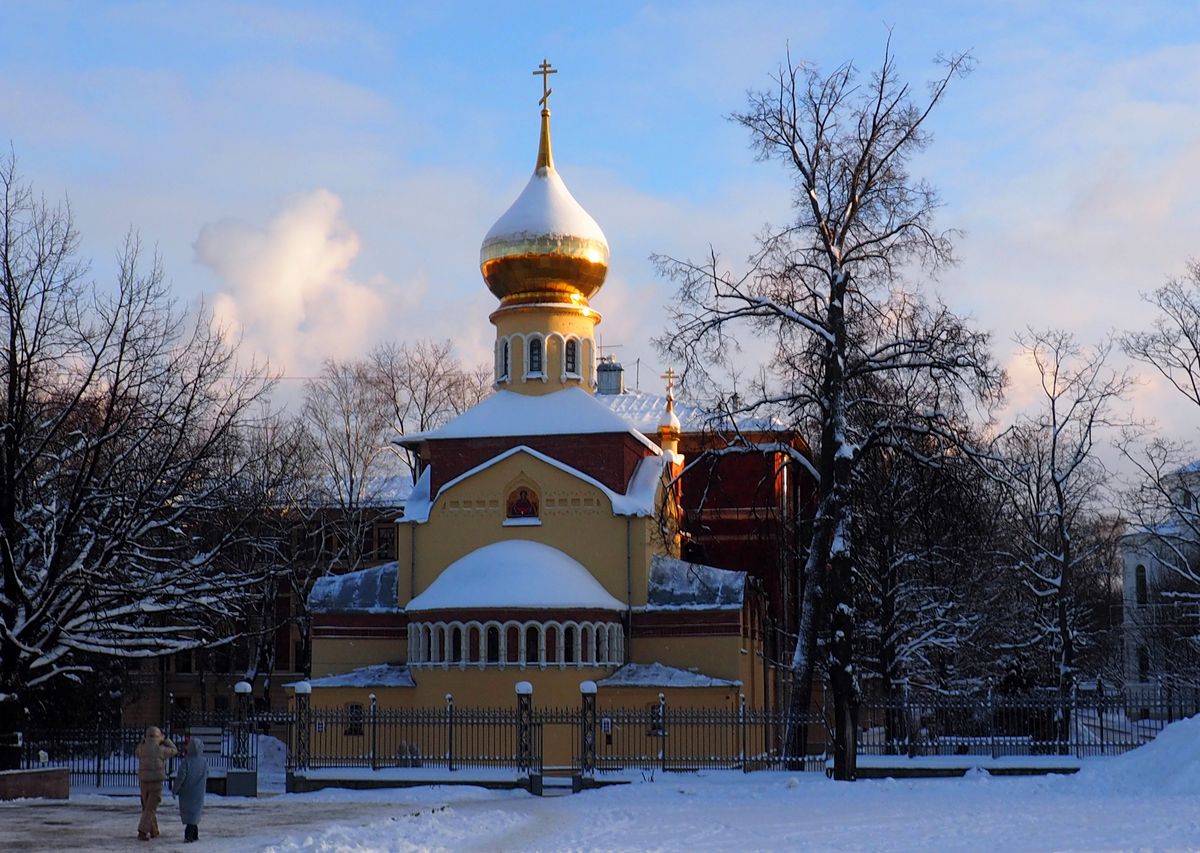 фасады. Церковь Покрова Пресвятой Богородицы при Политехническом университете, Калининский район (Санкт-Петербург, г. Санкт-Петербург)