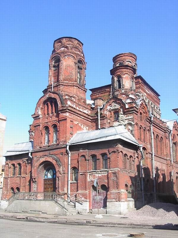 Церковь Покрова Пресвятой Богородицы на Боровой улице, Фрунзенский район (Санкт-Петербург, г. Санкт-Петербург). фасады