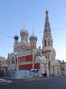 Фрунзенский район. Покрова Пресвятой Богородицы на Боровой улице, церковь