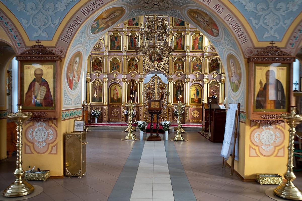 интерьер и убранство. Церковь Рождества Христова, Барвиха, посёлок (Одинцовский городской округ и ЗАТО Власиха, Краснознаменск, Московская область)