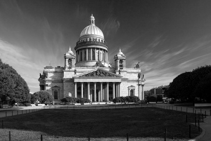 Адмиралтейский район. Собор Исаакия Далматского. художественные фотографии