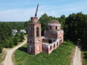 Церковь Воскресения Словущего, Общий вид в ландшафте<br>, Купрово, Можайский городской округ, Московская область