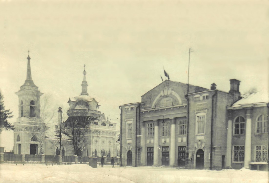 Ивантеевка. Церковь Смоленской иконы Божией Матери. архивная фотография, Фото 1930-ых годов из фондов Ивантеевского историко-краеведческого музея. Автор Б.И. Жидов