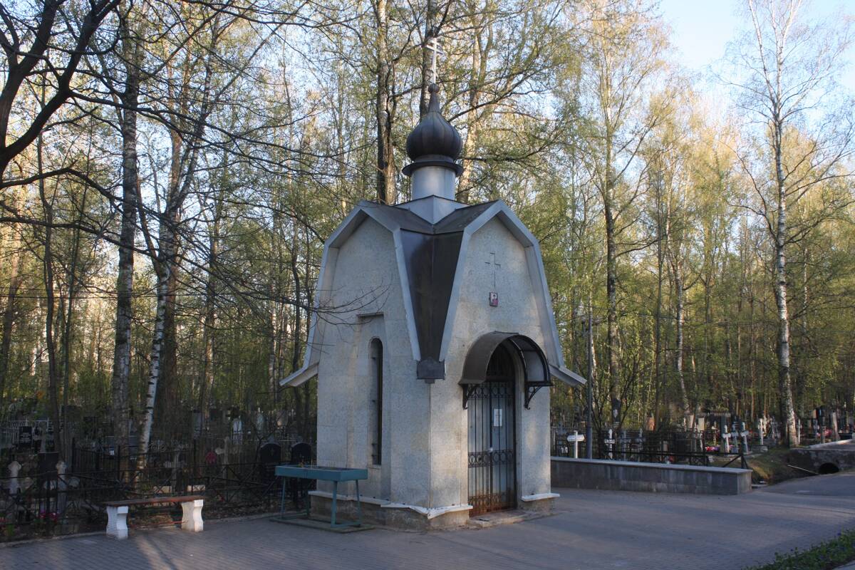 Часовня Георгия Победоносца на Серафимовском кладбище, Приморский район (Санкт-Петербург, г. Санкт-Петербург). фасады