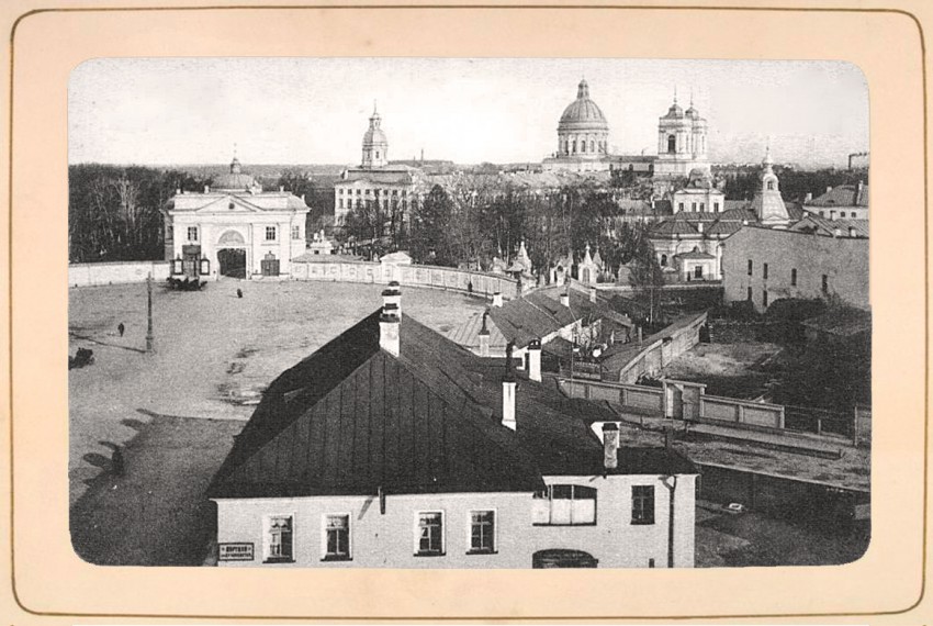 Центральный район. Троицкая Александро-Невская лавра. архивная фотография, Фото нач. ХХ века. Альбом «Александро-Невская Лавра» http://andcvet.narod.ru/ANL/sam.html