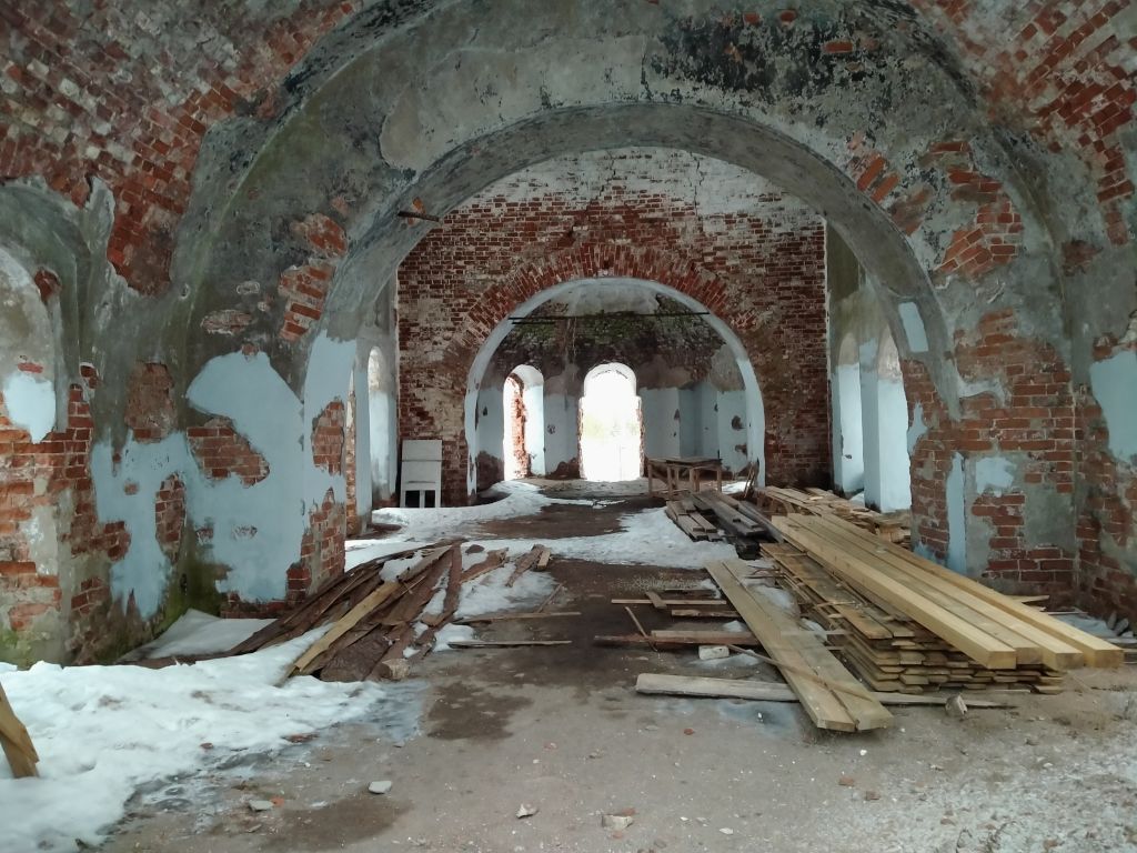 Церковь Николая Чудотворца, Гнездилово (Суздальский район, Владимирская область). интерьер и убранство