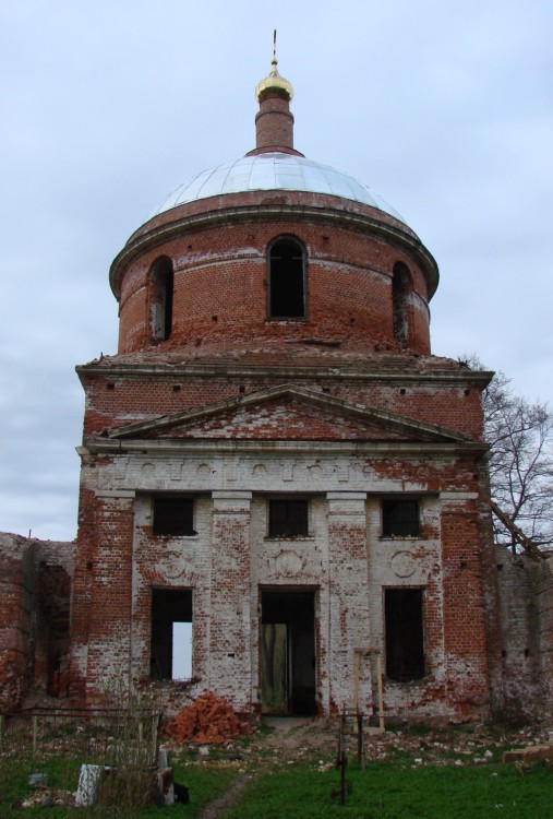 Церковь Николая Чудотворца в Житенине, Большая Дубна (Орехово-Зуевский городской округ, Московская область). фасады, Храм тот же.