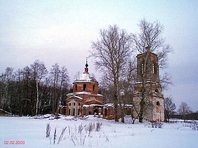 Большая Дубна. Церковь Николая Чудотворца в Житенине. фасады