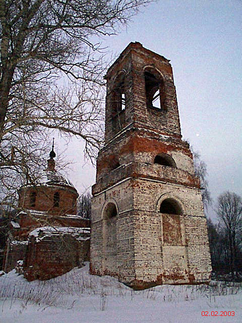 Большая Дубна. Церковь Николая Чудотворца в Житенине. фасады