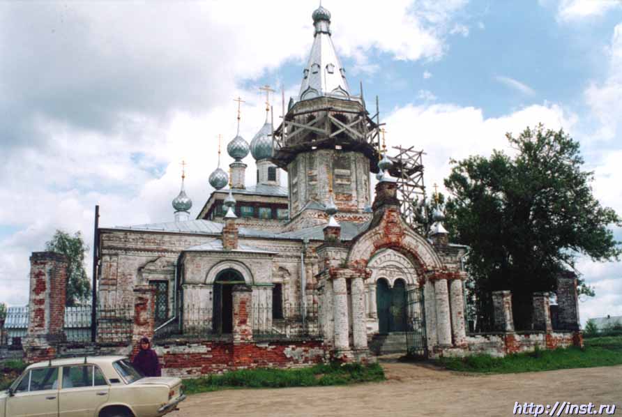 Годеново. Церковь Иоанна Златоуста. документальные фотографии