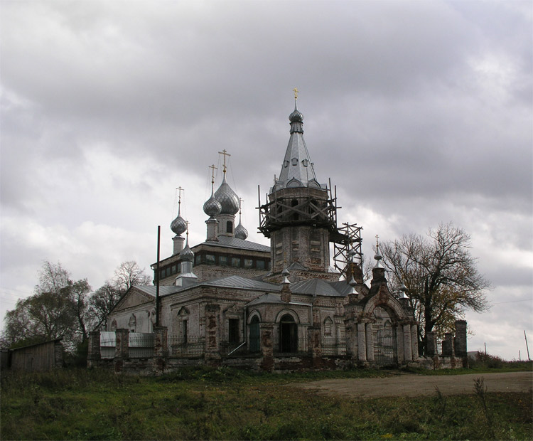 Годеново. Церковь Иоанна Златоуста. документальные фотографии