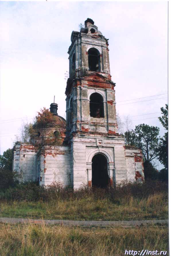 Мокрое. Церковь Николая Чудотворца. фасады