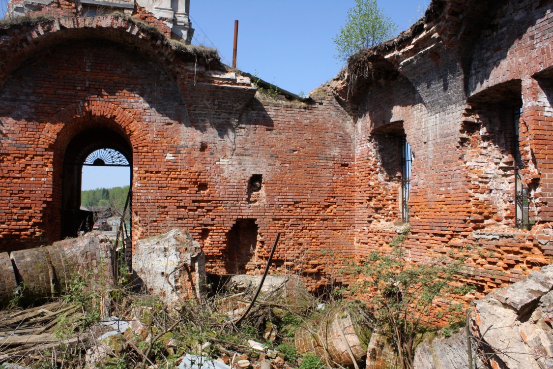 Церковь Николая Чудотворца, Мокрое (Можайский городской округ, Московская область). интерьер и убранство