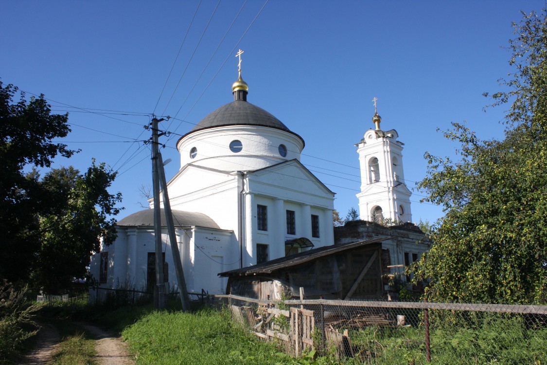 Мокрое. Церковь Николая Чудотворца. фасады