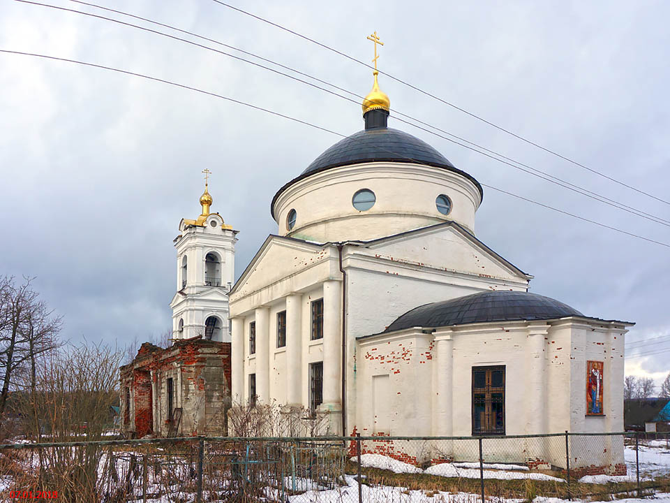 Мокрое. Церковь Николая Чудотворца. фасады