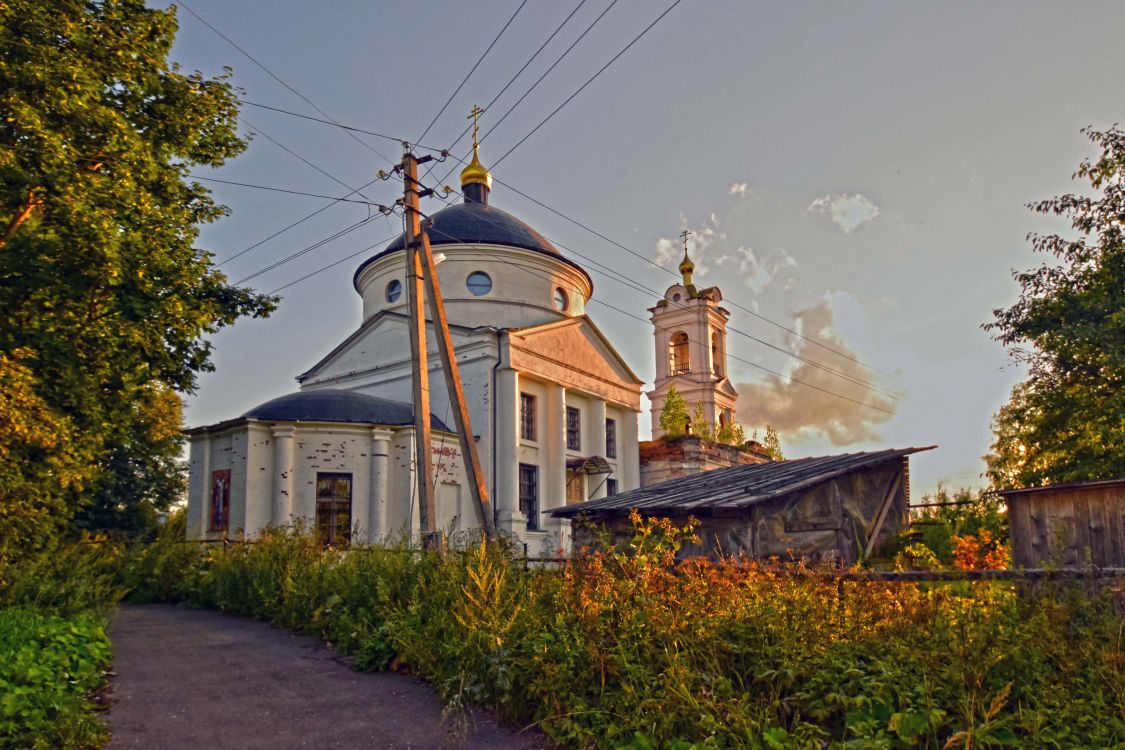 Мокрое. Церковь Николая Чудотворца. фасады